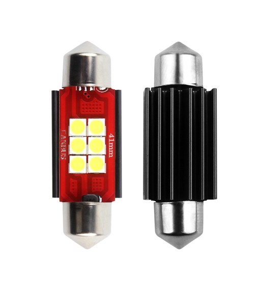 C5W sufit 41mm modré