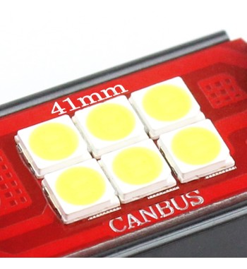 C5W sufit 41mm modré