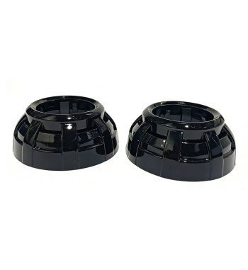 Krytka Bi-led 3" kulatá černá