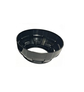 Krytka Bi-led 3" kulatá černá