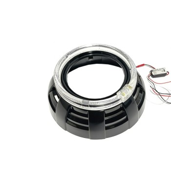 Krytka Bi-led 3" černá K 6000K