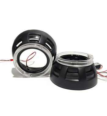 Krytka Bi-led 3" černá K 6000K