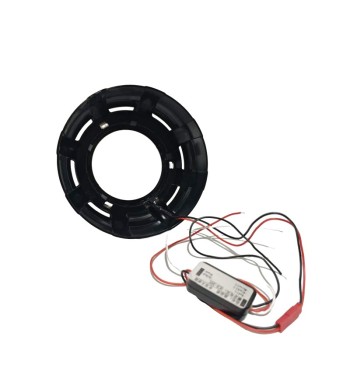 Krytka Bi-led 3" černá K 6000K
