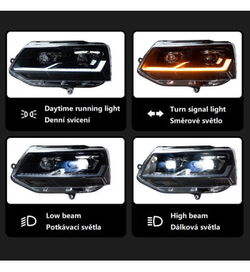 PŘEDNÍ SVĚTLA VW T5.1