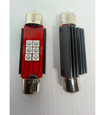 C5W sufit 41mm modré