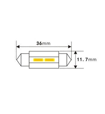 C5W sufit 36mm